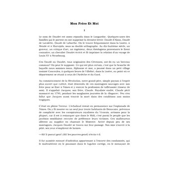 Daudet par Daudet : Mon frère et moi