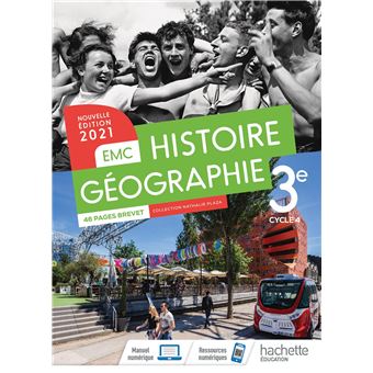 Histoire Geographie Emc 3e Livre Eleve Edition 21 Broche Nathalie Plaza Vianney Orjebin Vanessa Tant Achat Livre Fnac