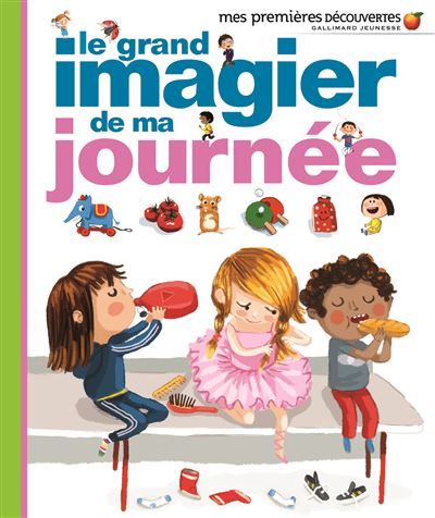 Le grand imagier de ma journée - Delphine Gravier-Badreddine - cartonné