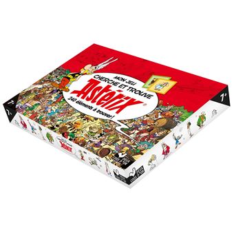 Mon jeu cherche et trouve Astérix - coffret avec plateau et cartes