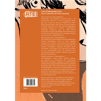 L’art d’interpréter l’art