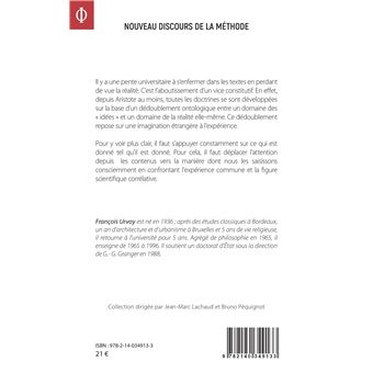 Nouveau discours de la méthode