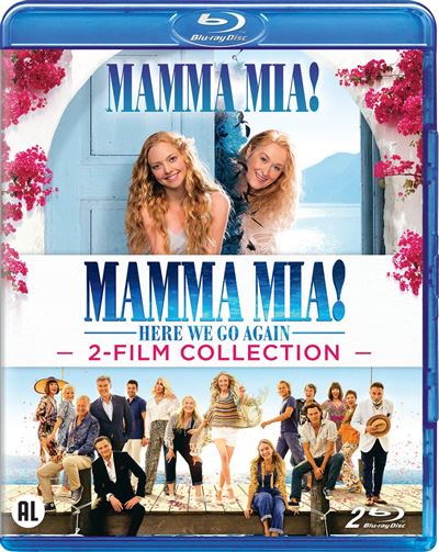 Mamma Mia 1 & 2 box - Blu-ray - BIL