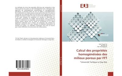 Calcul des propriétés homogénéisées des milieux poreux par FFT