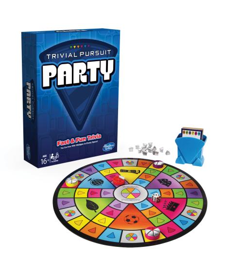 Hasbro - Trivial Pursuit Party Game - jeu de société, jeu de société
