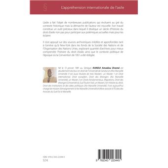 L'appréhension internationale de l'asile