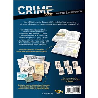 Crime book - Meurtre à Hollywood