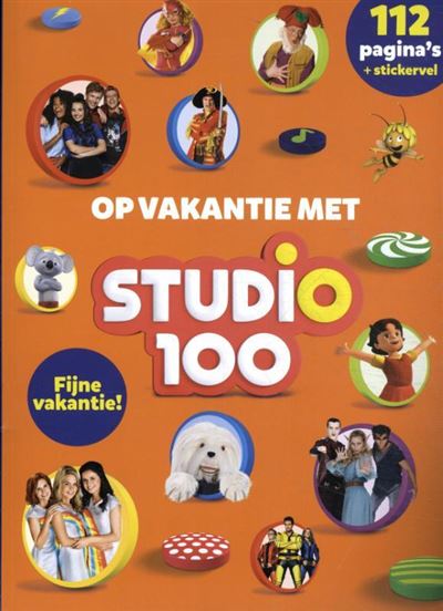 Studio 100 : vakantieboek