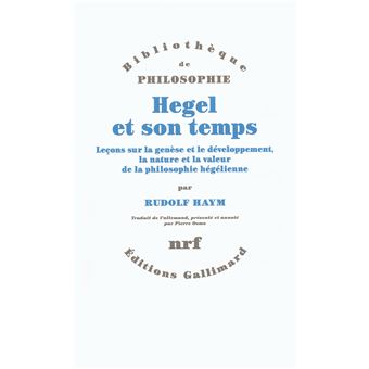 Hegel et son temps - 1