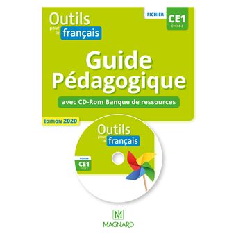 Outils pour le Français CE1 (2020) - Banque de ressources du fichier sur CD-Rom avec guide pédagogique papier