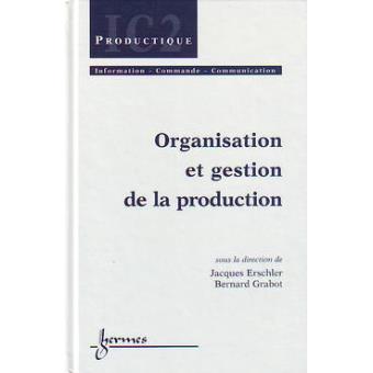 Organisation et gestion de production