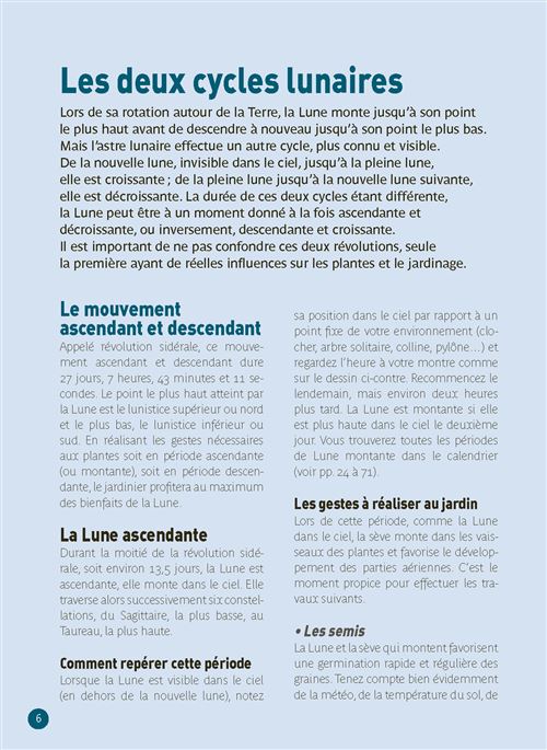 Calendrier Lunaire 2023 Au Potager Réussir Son Potager Avec La Lune 2022-2023 - Broché - Thérèse Tredoulat -  Achat Livre | Fnac