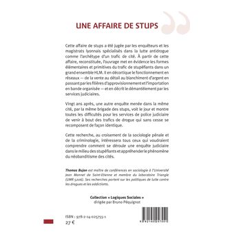 Une affaire de stups