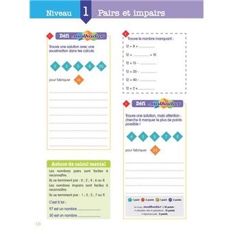 Numéro 1 en maths avec Mathador CE2