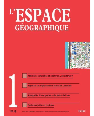 Espace geographique,2019-01