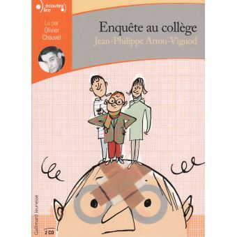 Enquête Au Collège - Enquête Au Collège, Deux CD audio lus par Olivier Chauvel - 1