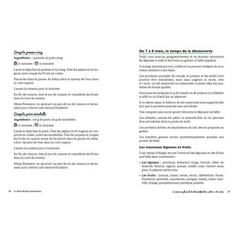 Ma P'tite famille - La diversification alimentaire de 4 à 36 mois