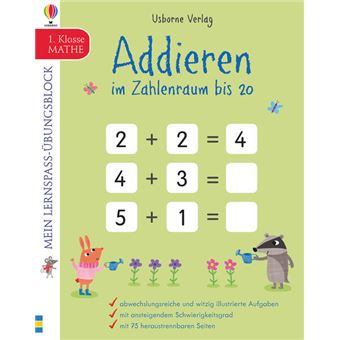 $UEBUNGSBLOK-ADDIEREN I/ZAHLENRAUM BIS 20