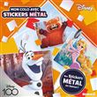 Disney 100 Disney - Mon colo avec stickers métal (Olaf, Mei, Raiponce) - Des stickers métal en bonus