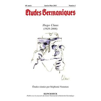 Études germaniques - N°1/2013