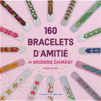 160 bracelets d'amitié en Broderie Diamant