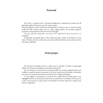 Le secret des cellules immunitaires - Théorie bouleversant l'Immunologie