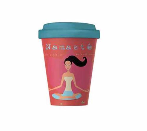 Tasse Bamboo Cup Yoga Love