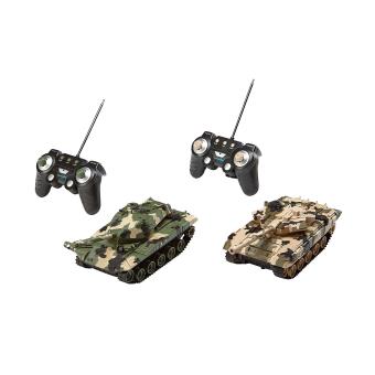 Char RC 1/24 M1A2 – Fumée, Lumières, Son – 2,4 GHz – 30 Min De Jeu – Cadeau Enfant 6 Ans – Bataille Multijoueur