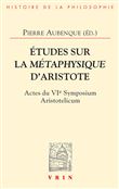 Études sur la Métaphysique d'Aristote