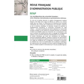 Les reconfigurations des universiteé françaises