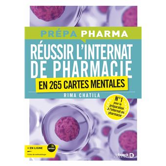 Réussir l'internat de pharmacie en 265 cartes mentales
