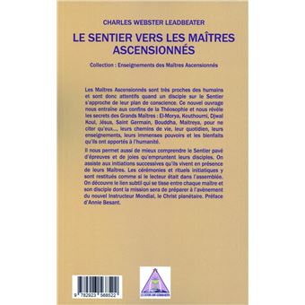 Le Sentier vers les Maîtres Ascensionnés