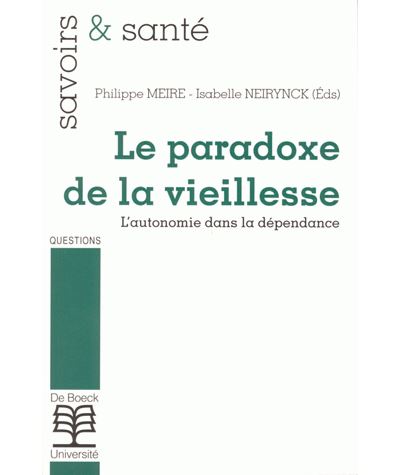 Le paradoxe de la vieillesse - Philippe Meire - (donnée non spécifiée)