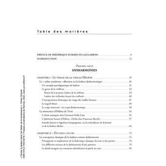 Penser la laideur dans l'art italien de la Renaissance