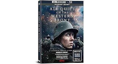 All Quiet On The Western Front 2022 Édition Limitée Blu-ray 4K Ultra HD