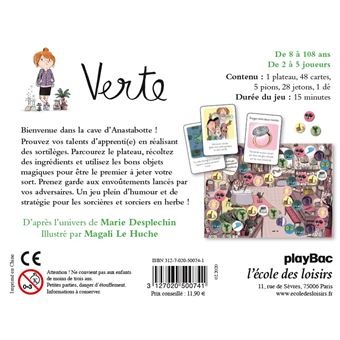 Verte, le jeu!