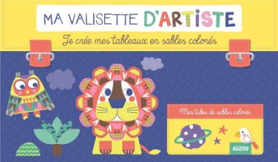 Je cree mes tableaux en sables colores (coll.ma valisette d'artiste)