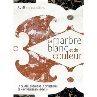 De marbre blanc et de couleur.