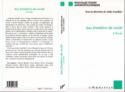 Aux frontieres du social l'exclu