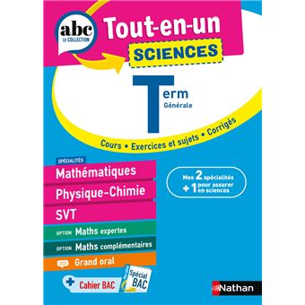 Tout-en-un Sciences Term Générale