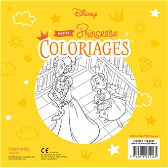 DISNEY PRINCESSES - Petites Princesses - Coloriages -  Belle