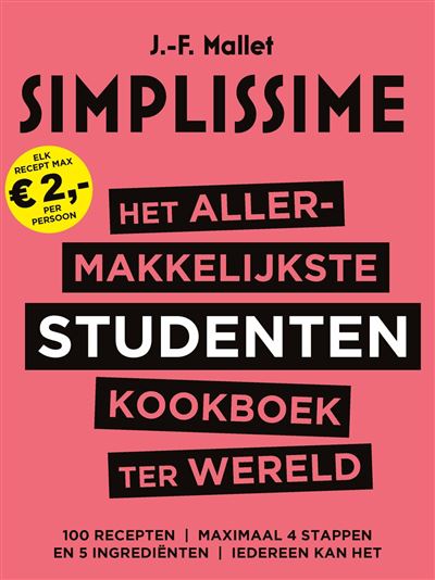 Het allermakkelijkste studentenkookboek ter wereld
