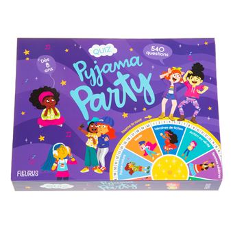 Quiz pyjama party - 540 questions
