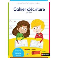 Regarde, je lis ! Cahier d'écriture cursive Dyscool