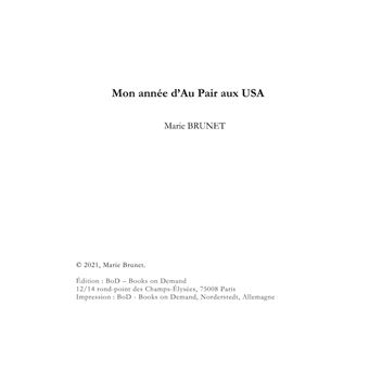 Mon année d'Au Pair aux USA