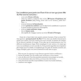 Mon année d'Au Pair aux USA