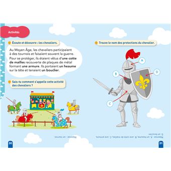 Téo et Nina Fin de CP Niveau 3 - Chevalier Téo et Princesse Nina