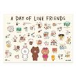 Sous-main Line Friends