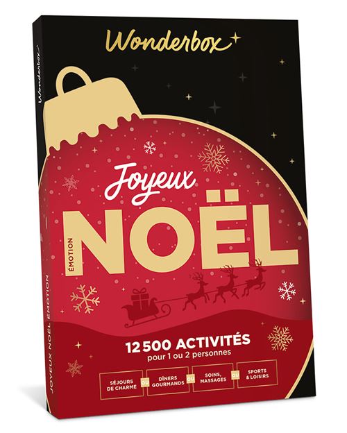 WONDERBOX JOYEUX NOEL Coffret cadeau Achat & prix fnac