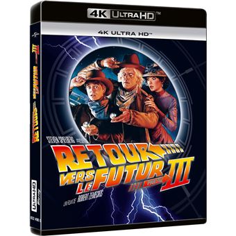 Retour vers le futur Retour vers le futur III Blu-ray 4K Ultra HD - Blu-ray  4K - Robert Zemeckis - Michael J. Fox - Christopher Lloyd : toutes les  séries TV à la Fnac